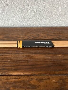 Promark TX5AW Hickory 5A Wood Tip Drumsticks
